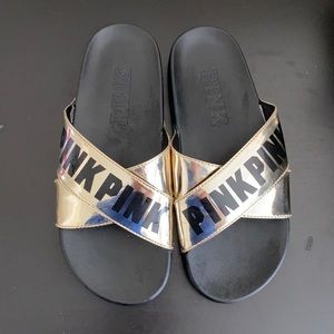 Women’s PInk Victoria Secrets Slides